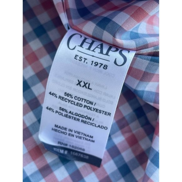 New XXL relaxed fit Chaps buttondown mens - Picture 6 of 6